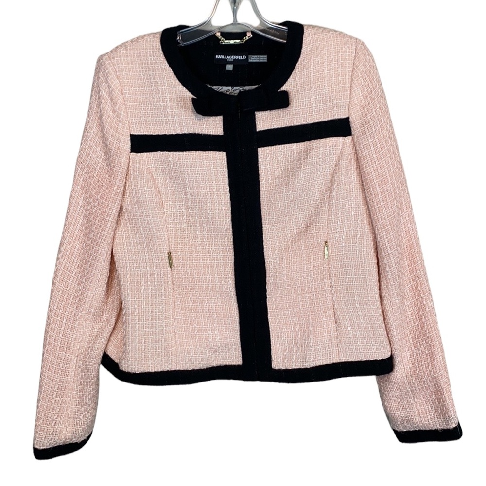 Karl Lagerfeld Tweed Blazer Size 8